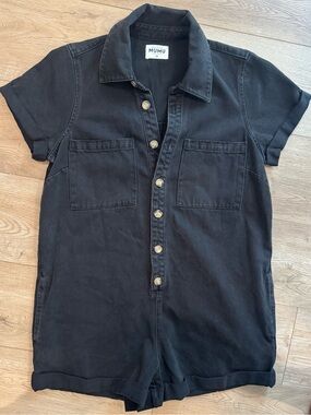 Show Me Your MuMu Black Romper